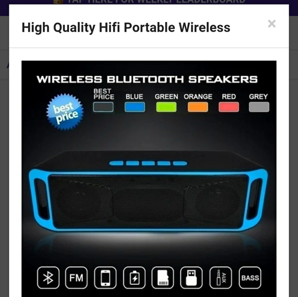 Bluetooth speaker